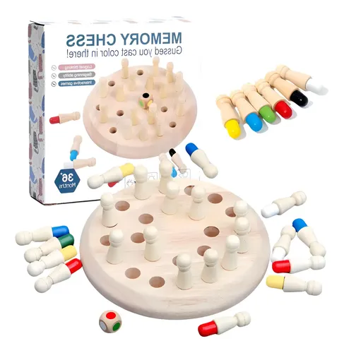JWDMHSJ Juego Montessori De Madera Con Dados, 42 Palitos Y Bolas – Ideal Para Familias, Niños De 3 A 6 Años, Desarrollo Motor Y Coordinación