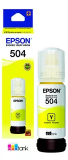 Tinta Epson 504 Yellow L4150, L4260, L14150 T504220