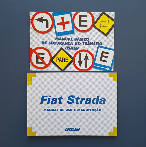 Manual Da Fiat Strada 2001 Original S/ Preenchimento (Usado)