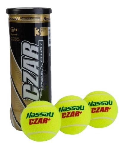 Pelota Tenis Nassau Czar Plus All Court Profesional
