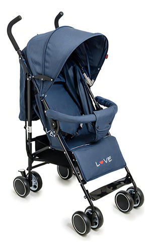 Coche Paraguitas Bebe Love 191 Azul Con Capota Tio Musa