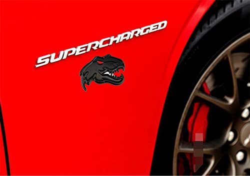 Un Par De Emblemas De Dinosaurio De Metal Para Dodge Ram Trx