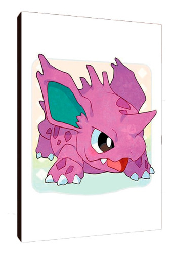 Cuadros Poster Pokemon Nidorino 40x60 (dno 1)