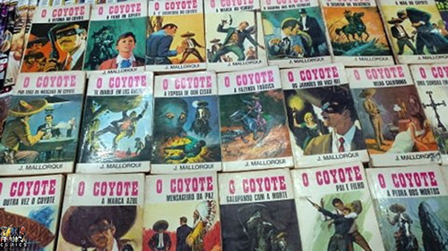 O Coyote Nº 15 A Marca Do  Cobra    Editora Cedibra 1970 Liv