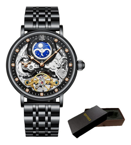 De Reloj Mecánico Kinyued Luxury Tourbillon Para Hombre