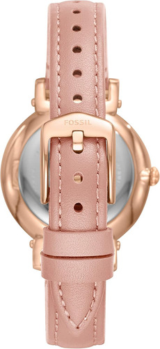 Reloj Analógico Fossil, Para Mujer, Acero Inoxidable, 34mm
