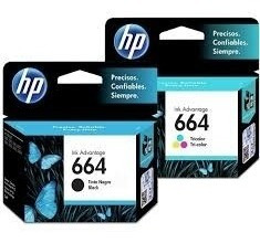 Imagen 3 de 6 de Combo Cartuchos Hp 664 Negro + Color Original Para Impresoras Hp 1115 2135 3635 2675 3775 3785 3787 3789 3835 4535 4675