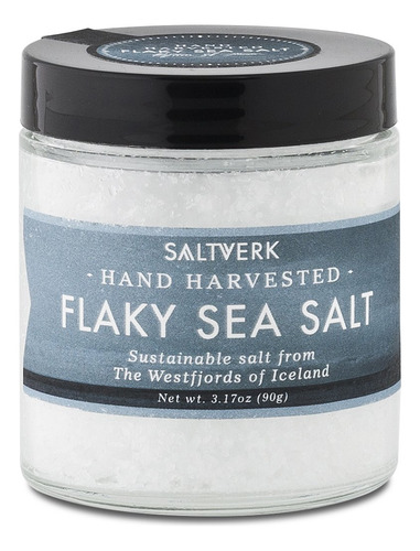 Saltverk Sal Marina En Escamas 90 Gramos Cosechada A Mano Mm