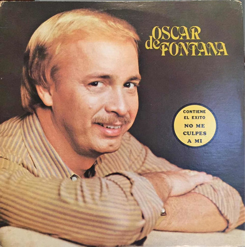 Disco Lp - Oscar De Fontana / Con Una Condición. Album