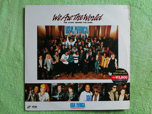 Eam Ld Laser Disc We Are The World Usa For Africa 1985 Japon