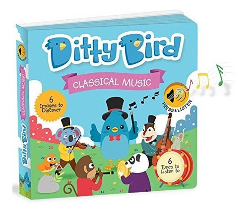 Nuestro Mejor Libro De Musica Clasica Interactiva Para Bebes