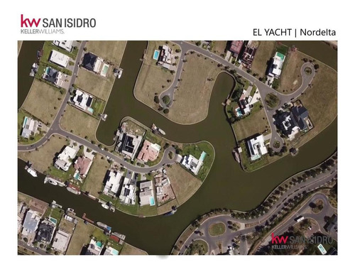 Lote | En Venta | Al Río | Barrio El Yacht | Nordelta | Tigre | Barrio Náutico
