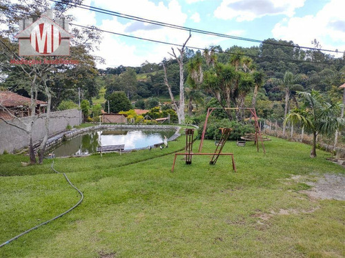 Chácara Maravilhosa Com 03 Dormitórios, Piscina, Espaço Gourmet, Pomar, Lago, À Venda, 4500 M² Por R$ 530.000 - Zona Rural - Pinhalzinho/sp - Ch0919