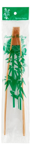 Pinzas De Cocina Bambu Utensilio Tenazas Alimentos 12 Piezas