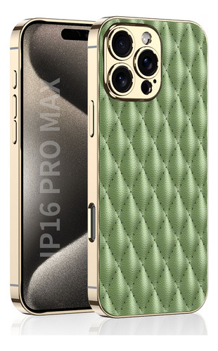 Funda De Cuero Galvanizado For iPhone Carcasa Dura A Prueb
