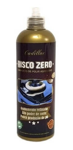 Composto De Polir Agressivo Risco Zero 500g Cadillac