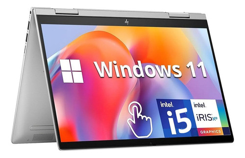 Hp Envy X360 14 Core I5 120u 8gb Ram 512gb Ssd Gris Touch Plateado