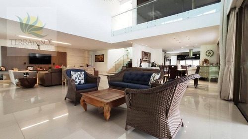 Imagem 12 de 30 de Casa Com 4 Dormitórios À Venda, 692 M² Por R$ 6.500.000,00 - Condomínio Alphaville Fortaleza Residencial - Eusébio/ce - Ca1033