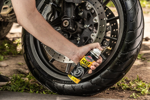 Imagen 5 de 8 de Infla Y Repara Neumático Moto Speedway Aerosol X175gr X 6 Un