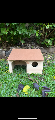 Casa/casita D Madera Chica Para Conejos, Cobis, Chinchillas