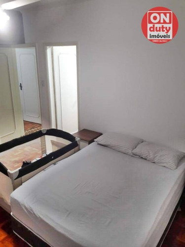 Imagem 6 de 27 de Apartamento Com 3 Dormitórios À Venda, 130 M² Por R$ 640.000,00 - Embaré - Santos/sp - Ap5279