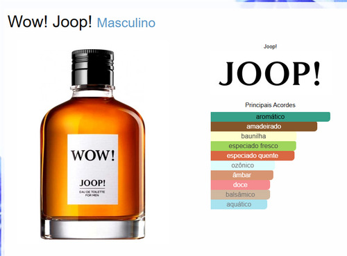 Perfume Joop! Wow! Edt Feminino 100ml Selo Adipec