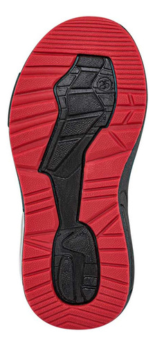 Tenis Con Luces Carriw Negro Para Niño Los Gomosos