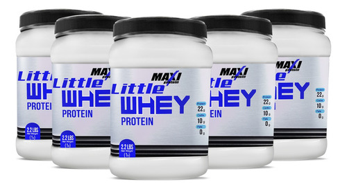 Suplemento Polvo Proteína Maxi L 1kg Pack 5 Pzs Sabores Sabor Multisabor