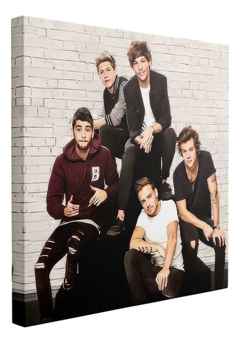 Cuadro Un Estilo Único, One Direction Juntos 10x10