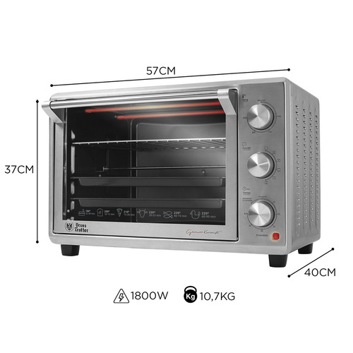 Horno Eléctrico 48 Litros Ursus Trotter Backofen48