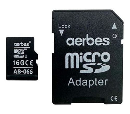 Tarjeta De Memoria Micro Sd Y Adaptador De 16 Gigas