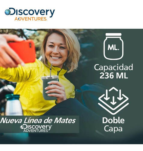 Mate Térmico Clásico Discovery 236 Ml
