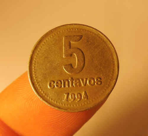 Moneda 5 Centavos. Argentina, 1994.