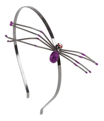 Diadema De Metal Con Araña Marca Claires Halloween Gotico