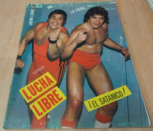 Revista Lucha Libre N°989 Diciembre 19 1982 Satánico Fiera