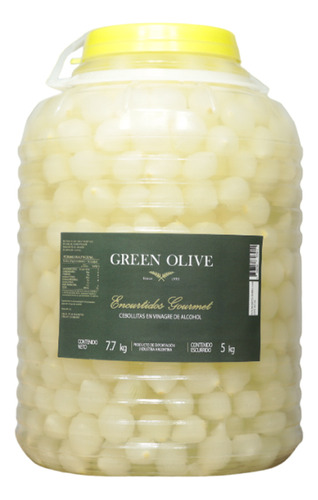 Cebollitas En Vinagre Green Olive 5 kg