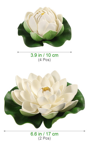 Hoja De Flores De Nenúfar Artificiales