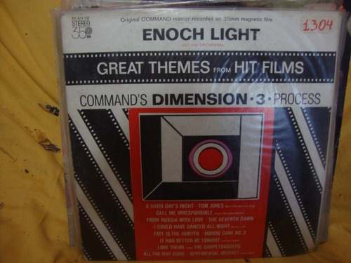 Vinilo Enoch Light Great Themes From Hit Films Bs1