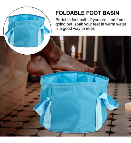 Lavabo Plegable Portátil Para Viajes Al Aire Libre Para Pies