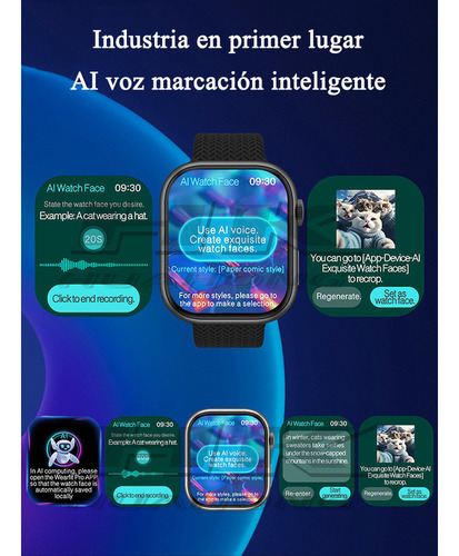 Smartwatch Hk9 Pro+ 2.02 Com Tela Amolada De 230 Ma