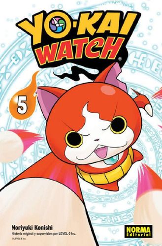 Libro - Yo-kai Watch 5, De Noriyuki Konishi. Editorial Norm