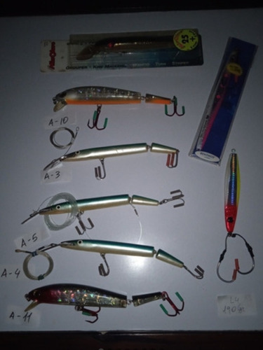 Imagen 3 de 5 de Señuelos Rapala De Pesca Variados Modelos