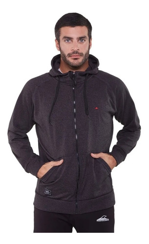 Campera Con Capucha Montagne Bono  Liviana Super Comoda