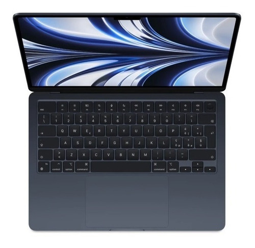 MacBook Air M2 2022 midnight 13.6", Apple M2 8GB de RAM 256GB SSD, Apple M2 10-Core GPU 2560x1664px macOS
