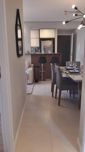 Apartamento Com 2 Dormitórios À Venda, 59 M² Por R$ 350.000,00 - Vila São Pedro - Santo André/sp - Ap1366