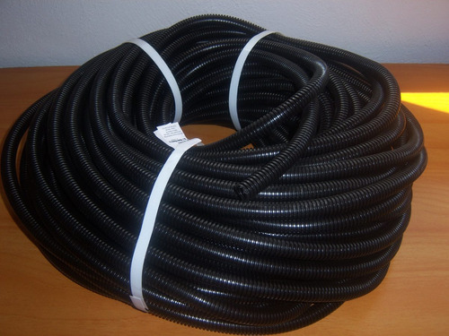 Flexicon 3/4 Negro Rollo 50 Mts (e100) Mayor Y Detal