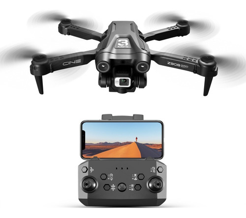 Z908pro Drone 4k Dual Camera Obstacle Avoidance + 2battery