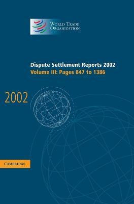 Libro Dispute Settlement Reports 2002: Volume 3, Pages 84...