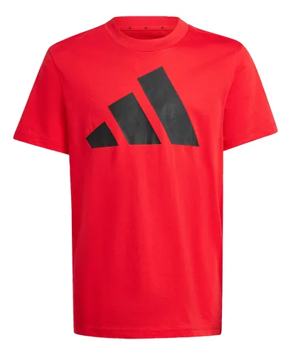 Camiseta adidas Casual Essentials Niños Rojo Jc9664