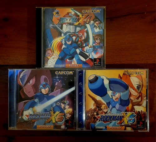 Megaman X Colección Ps1 Originales Ver. Japonesa (Usado)